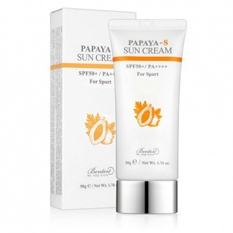 BENTON protective cream Papaya-S Sun Cream SPF50+ PA++++ 50g