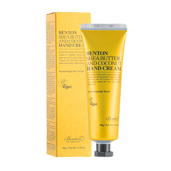 BENTON Shea Butter and Coconut Hand Cream 50g