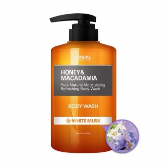 KUNDAL Honey&Macadamia Body Wash White Musk 500ml