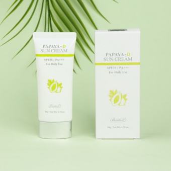 BENTON Protective Cream Papaya-D Sun Cream SPF38 / PA+++ 50g