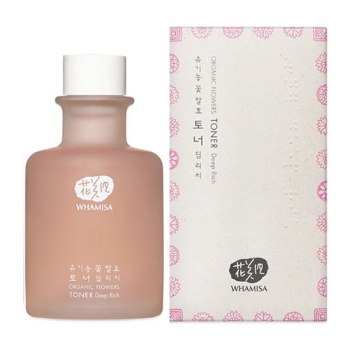 Nawilżający i delikatny toner Organic Flowers Toner Deep ...