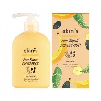SKIN79 Hair Repair Superfood Shampoo Banana & Black Bean 230ml