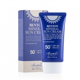 BENTON UV Mineral Sun Cream SPF50+/PA++++ 50ml