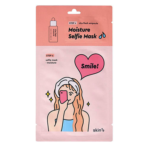 SKIN79 SELFIE MASK MOISTURE 2 STEP 26,5ml