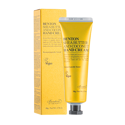 BENTON Shea Butter and Coconut Hand Cream 50g