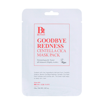 BENTON Goodbye Redness Centella Cica Mask Pack 23g