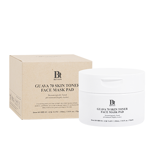 BENTON Guava 70 Skin Toner Face Mask Pad 70szt.